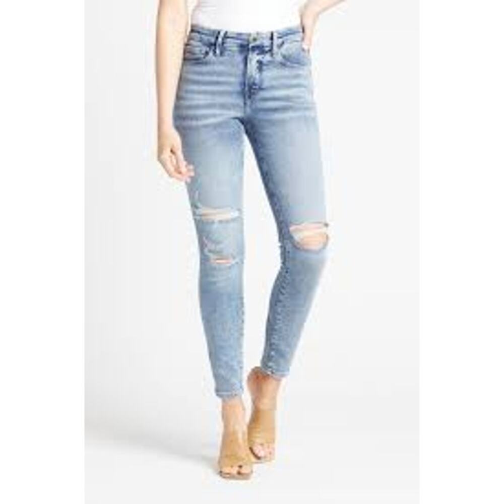 Good American Good Legs Distressed Jeans